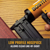 BOSTITCH Pneumatic Pin Nailer Compressor and Hose Combo Kit, 23 Gallon (BTFP1KITPN) Bostitch