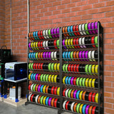 ARTINRACK 3D Printer Filament Rack, Heavy Duty Storage Shelves for 3d Printing Filaments, Large Capacity Filament Storage for 3D Printing Business (7 tier) ARTINRACK