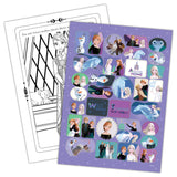 Disney Frozen 2 Elsa and Anna Giant 192-Page Coloring and Activity Book with Over 100 Stickers and a Poster 45820 Bendon Disney