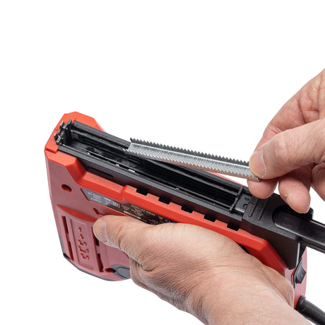Arrow ET501F Corded 5-in-1 Professional Electric Staple and Nail Gun, Wire Stapler, and Brad Nailer for Upholstery, Framing, Insulation, Crafts, Fencing, and Cable, Black/Red Arrow