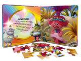 DreamWorks Trolls Band Together My First Puzzle Book - Jigsaw Puzzles for kids, 10-page board book, 5 puzzles to enjoy Phidal