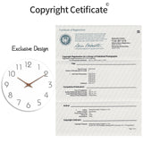 Mosewa Wall Clock 10 Inch Silent Non Ticking Wood Wall Clocks Battery Operated - Wooden White Modern Office Simple Minimalist Clock Decorative for Kitchen,Home,Bathroom,Living Room(10" White) Mosewa