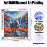 OFRKE Diamond Painting Kits for Adults Beginners 5D Diamond Art Kits with Round Diamonds Gem Art Full Drill Elephant Painting for Home Wall Decor Gifts 12x16inch OFRKE
