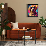 Yeadiffy Diamond Art Painting Kits for Adults Diamond Art Kits for Adults Beginners,5D Translucent Gems Diamond Painting,DIY Full Drill Diamond Gem Art and Crafts 12x16inch (Dog) Yeadiffy