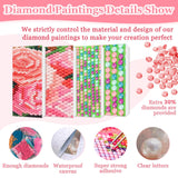 MAXBYE Seashell Diamond Paintings Kits for Adults, Beach Diamond Art for Beginners, Seashell Gem Painting Crafts Home Wall Decor, DIY Gem Art Crysta Seashell Perfect for Relaxation, 12x16in MAXBYE