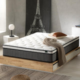 ZINUS 12 Inch True Support Hybrid Mattress [New Version], King, Fiberglass Free, Medium Feel, Motion Isolation, Certified Safe Foams & Fabric, Mattress in A Box Zinus