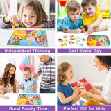 MZZOTOY Princess Puzzles for Kids Ages 4-8, 60 Pieces Puzzles for Kids Ages 3-5 Princess Puzzle for Girls and Boys Toys Jigsaw Puzzles in a Metal Box Educational Puzzles (Princess) MZZOTOY