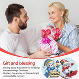 8 PCS Christmas Diamond Art Coasters Kit, Snowman Diamond Painting Coasters with Holder, Winter Diamond Art Kits for Adults Beginners, Arts and Crafts Supplies tigdtiu