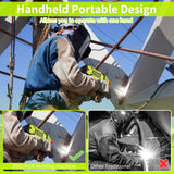 RYOJEGK 20-200A Portable Welding Machine 110V, Handheld Variable Current Adjustment MMA ARC Welder Machine With Display & IGBT Inverter, Soldadoras Portátiles Para for 1/16''-1/8'' Welding Rod RYOJEGK