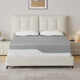 Mattress King 16 Inch with Luxurious Ice Silk Cover,Premier Cool Green Tea/Gel Plush Soft Memory Foam Mattress,Two Side Extra Firm Mattress for Side Sleeper/Back Pain,in USA,CertiPUR-US, 80 '' x 76'' WEUP