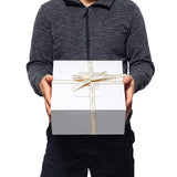 Mcfleet Gift Boxes with Lids 10x10x5 Inches 10 Pack Bridesmaid Proposal White Cardboard Gift Box for Presents, Christmas, Wedding, Graduation, Holiday, Birthday Craft Present Packaging Mcfleet