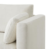 CHITA Oversized Modular Sectional Fabric Sofa Set, FSC Certified Extra Large L Shaped Couch Reversible Chaise Modular Sectional Couch, 112 inch Width,4 Seat Modular Sofa with Storage Ottoman, Linen CHITA