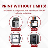 3D Fuel 3D Clean Printer Nozzle Cleaning Filament, Made in USA | 50 Sticks 1.75mm +/- 0.03mm 3D-FUEL FUELING YOUR CREATIVITY