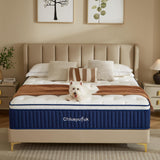 Chiusyufuk Twin Mattress,10 inch Twin Size Mattress,Hybrid mattresses,Single,Gel Memory Foam Individually Wrapped Pocket Coils Innerspring Pressure Relief,Soft,CertiPUR-US Certified,Fiberglass-Free, Chiusyufuk