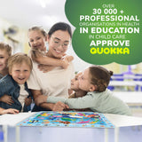 QUOKKA Princess Puzzles for Kids Ages 4-6 - Toddler Puzzles Ages 3-5 - 4-Pack 60 Piece Search and Find Jigsaw Puzzle 6-8 - Unicorn Mermaid Fairy Puzzle for Girls - Learning Educational Toy for 5 Year QUOKKA