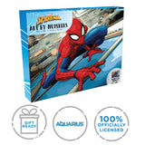 AQUARIUS Spider-Man Web Crawler Art by Numbers - 16 x 20 inches Spider-Man Themed Paint by Number for Adults & Kids - DIY Color by Number Paint Kit for Beginner - Officially Licensed AQUARIUS