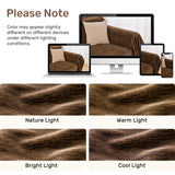 Houmiggle Sectional Couch Covers, 2 Pieces Washable L Shaped Couch Covers Sofa Blanket for Dogs Pet Friendly Sectional Sofa Slipcovers Furniture Protector,71"x 110"+ 71"x 118",(X-Large,Coffee) Houmiggle
