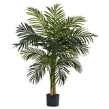 Nearly Natural 4ft. Golden Cane Palm Artificial Tree Nearly Natural