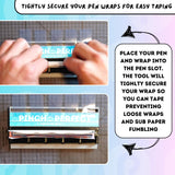 Sublimation Pen Pinch Perfect, Pen Sublimation Tool, Pen Clamp for Sublimation Blank Pens Pinch Perfect