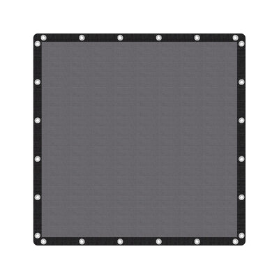 VICLLAX Shade Fabric Sun Shade Cloth Privacy Screen with Grommets for Patio Garden Pergola Cover Canopy 10x10 FT, Grey