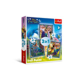 Trefl 34866 - Encanto - Set of 3 Jigsaw Puzzles for Kids (20,36,50 Pieces) Trefl