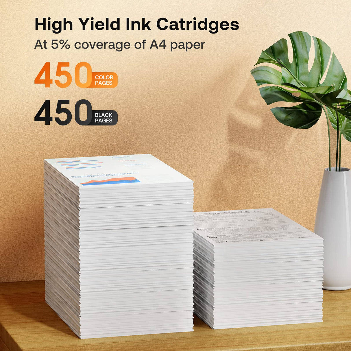 Abfray Remanufactured Ink Cartridge Replacement for Canon 245XL 246XL for PIXMA MG2420 MG2520 MG2522 MG2525 MG2920 MG2922 MG2924 MG3020 TR4520 1245 Printer (1 Black, 1 Color, 2 Pack) Abfray