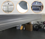 The 2021 Gray Garage Door Bottom Seal | 20 Foot, 3.5-3.75 Inch Width Garage Rubber Replacement Kit | T-Ends (1/4-5/16 Inch) Garage Door Weather Seal Threshold Strip | Easily Cut & Adapt to Doors HOOIMA