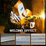 Welding Machine Handheld, Portable ARC Welder Hand Held Welder Machine, for 3/32"-1/8" Stick Welder,BTOBI 110V, IGBT Inverter with Welding Tool Set and Toolbox BTOBI