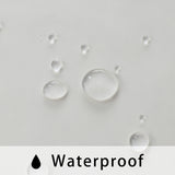 BONZER Sheer Outdoor Curtains for Patio Waterproof - 2 Panels Grommet Indoor Voile Sheer Curtains for Living Room, Bedroom, Porch, Pergola, Cabana, 54 x 84 inch, Beige BONZER