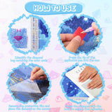 UPABLUNSO Diamond Painting Kits for Adults Plane Airplane 5D DIY Diamond Art Kits Full Drill Diamond for Gift Wall Decor and Relaxation Gem Arts 12x16 inch UPABLUNSO