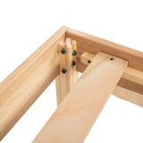 Naomi Home 14 Inch Pine Wood Queen Platform Bed Frame - Sturdy, No Squeak Design, No Box Spring Needed Naomi Home