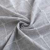 YoKii Boho Tassel Valances for Windows Modern Farmhouse Cotton Linen Valance Kitchen Curtains Topper Country Gingham Window Treatments Tier Curtain for Bathroom Bedroom Decors (W52 x L18, Gray) YoKii