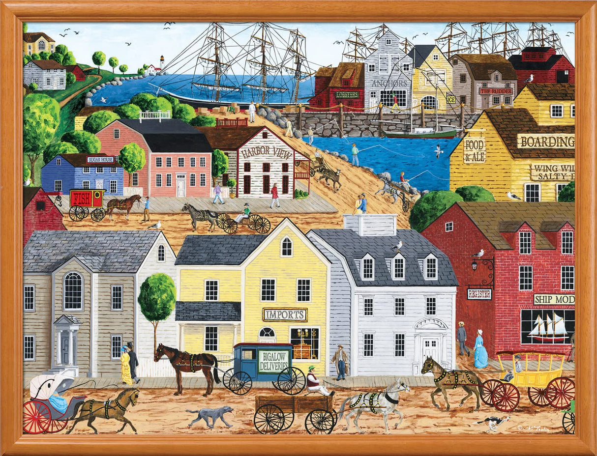 MasterPieces 300 Piece EZ Grip Jigsaw Puzzle - Home Port - 18"x24" Masterpieces
