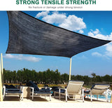 Kesfitt Garden 40% Shade Cloth, Resistant Sun Shade Net 14x20FT Mesh Tarp with HDPE Material and Reinforced Grommets Shade Trap for Greenhouse, Plant, Pergola, and Backyard Patio Sunshade Kesfitt