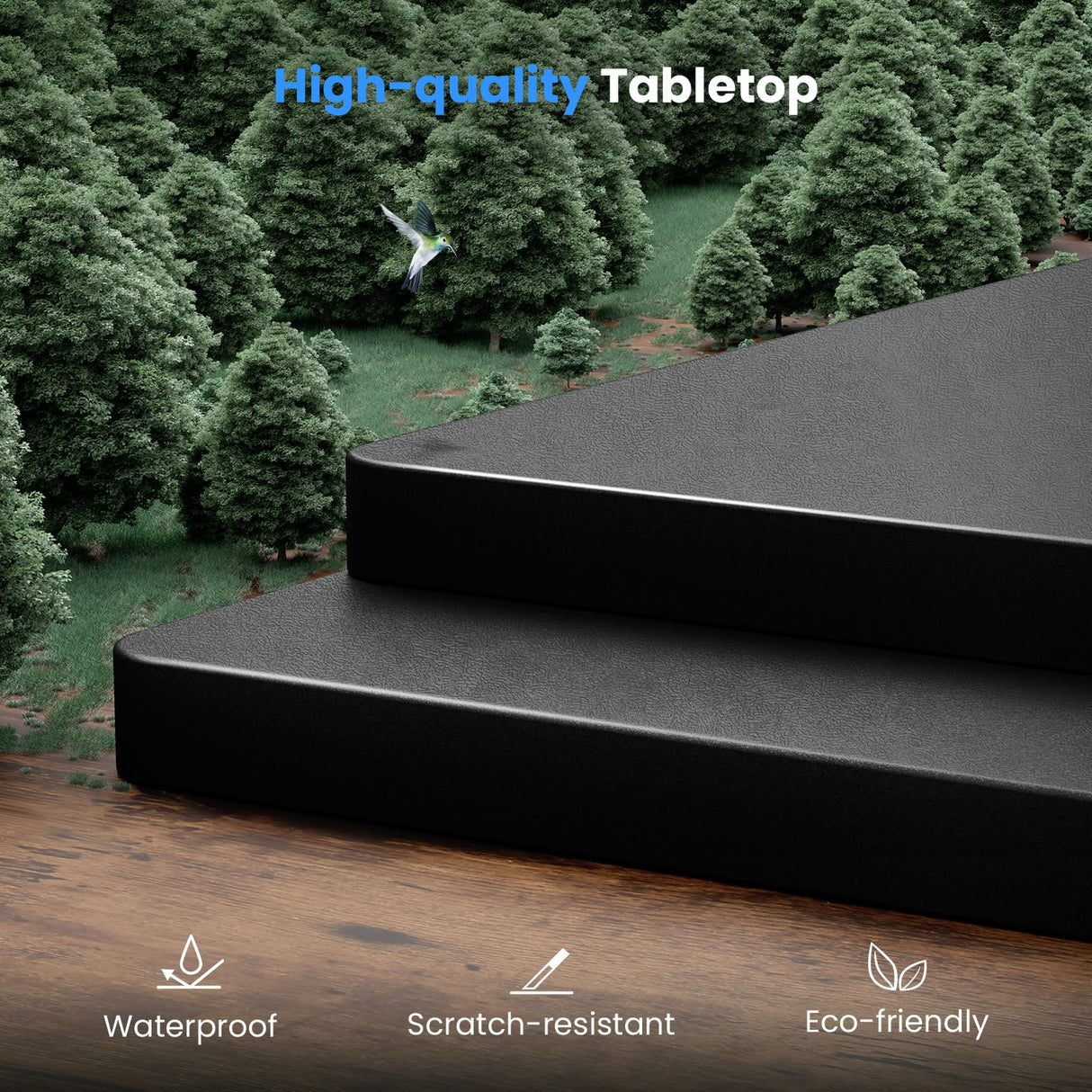 SIAGO Electric Standing Desk Adjustable - 63 x 24 Inch Sit Stand up Desk with Cable Management - 3 Memory Preset Adjustable Height Desk Computer Home Office Desk SIAGO