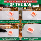 200 Pcs Heat Shrink Wrap Bags - 3 Sizes 4x6", 8x10", 10x12" Heat Shrink Bags Christmas Cellophane Bags Shrink Plastic Heat Seal Bags Shrink Film - Plastic Shrink Wrap for Soap Shrink Wrap Gift Bags PalaYou