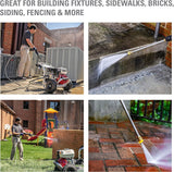 SIMPSON Cleaning ALH3425 Aluminum Series 3600 PSI Gas Pressure Washer, 2.5 GPM, Honda GX200 Engine, Includes Spray Gun and Extension Wand, 5 QC Nozzle Tips, 5/16-inch x 35-foot MorFlex Hose, 49-State SIMPSON