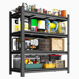 Metallitrend Garage Shelving Units | Heavy-Duty Metal Shelf Storage Rack & Adjustable Garage Storage Shelves Metallitrend
