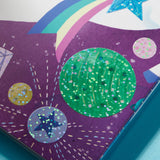 Mudpuppy Unicorn Magic – Sticker Sparkle Poster Activity Kit with Illustrations of Sparkling Unicorns for Children Ages 4 and Up Mudpuppy