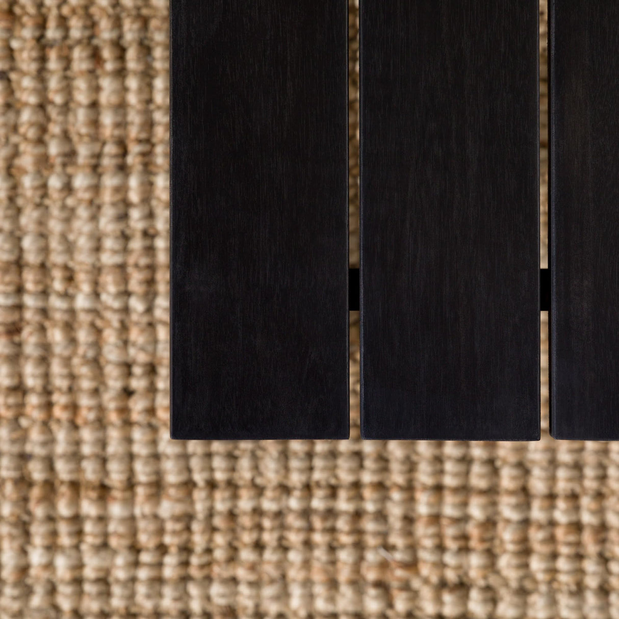 Walker Edison Modern Solid Wood Slat-Top Outdoor Coffee Table Walker Edison