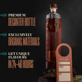 DIY Whiskey Gifts for Men - Whiskey Making Kit Complete with Botanicals, Wood Chips & Whiskey Decanter Set for Men - Bourbon Gifts for Men Who Have Everything with Whiskey Infusion Kit by Whiskify Whiskify