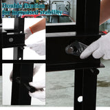 Hydraulic Press Shop Press 20 Ton Garage Floor Hydraulic Shop Press with Adjustable Working Table Heigh Plates LinPhie