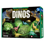 Gamerside Dino Eggs Dig Kit, 12 Glow in The Dark Dinosaur Eggs Dig Kit Excavation Set, Dinosaur Toys for Kids 6-8 8-12, Educational STEM Archaeology Science Kits - Easter Gift for Boys Girls Gamerside