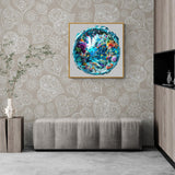 Jigfoxy Wooden Puzzle for Adults, 3D Visual Ocean Wooden Jigsaw Puzzles for Adult, Unique Animal Shape Wood Cut Puzzles, Christmas Thanksgiving Gifts for Friends Family (S-8.5 * 8.5in-100pcs) Jigfoxy