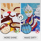 Diamond Painting Sealer, Topwey Diamond Painting Adhesive with Applicator Helps retain Your Diamond Sparkle, Also Applicable to Puzzles for Adults (125 ML 4.4 Fl Oz) Topwey