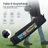 PHI VILLA Outdoor Pop up Canopy 10'x10' Tent Camping Sun Shelter-Series Party Tent, 100 Sq. Ft of Shade (Blue) PHI VILLA