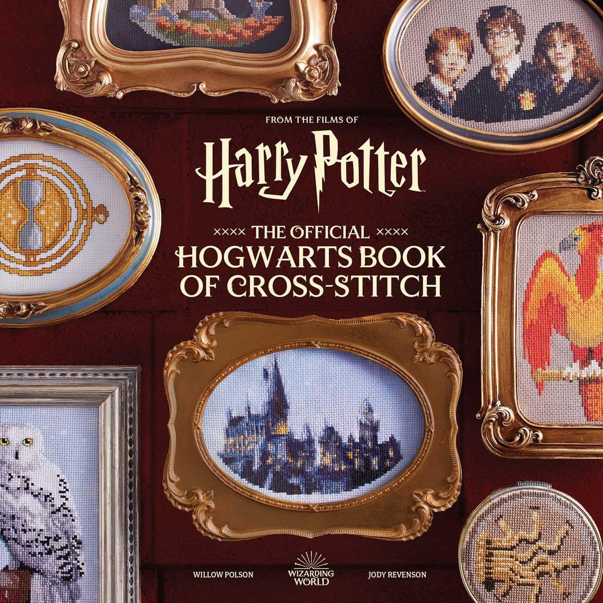 Harry Potter: The Official Hogwarts Book of Cross-Stitch WoodArtSupply