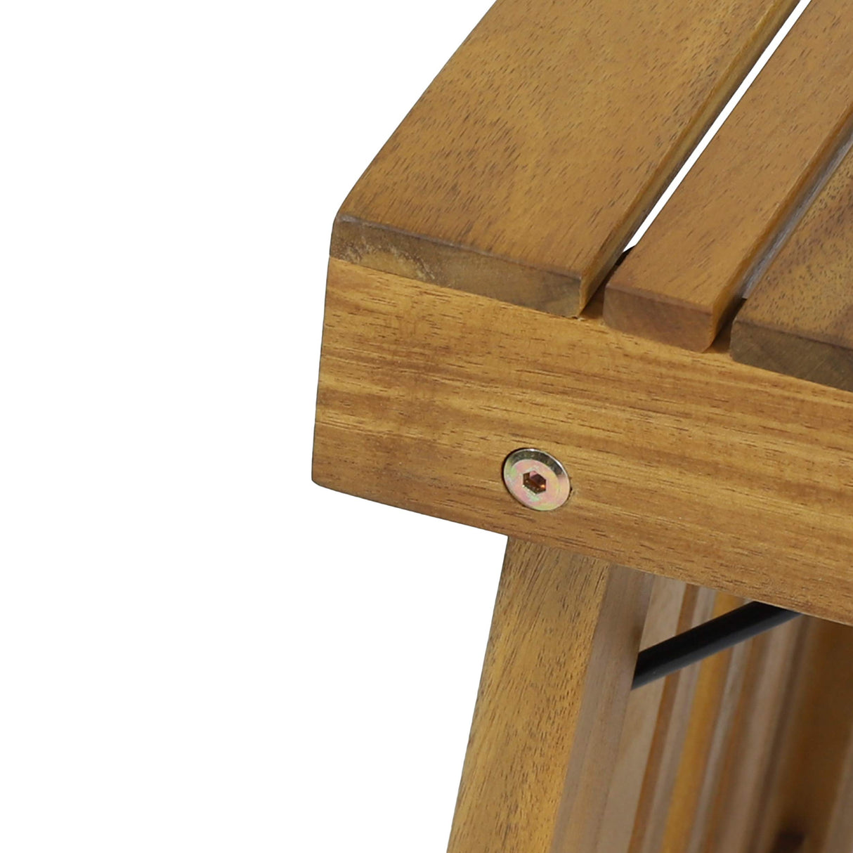 Christopher Knight Home Hilton Outdoor Acacia Wood Folding Side Table, Teak Finish Christopher Knight Home