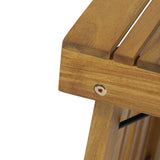 Christopher Knight Home Hilton Outdoor Acacia Wood Folding Side Table, Teak Finish Christopher Knight Home