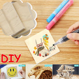 Jyongmer 30PCS Wooden Squares for Crafts, 1/4 Inch Thick Wooden Blocks, Natural Blank Square Blocks Unfinished Wood Blocks for DIY Crafts, Engraving, Wood Burning, Painting (3 x 3 inch) Jyongmer